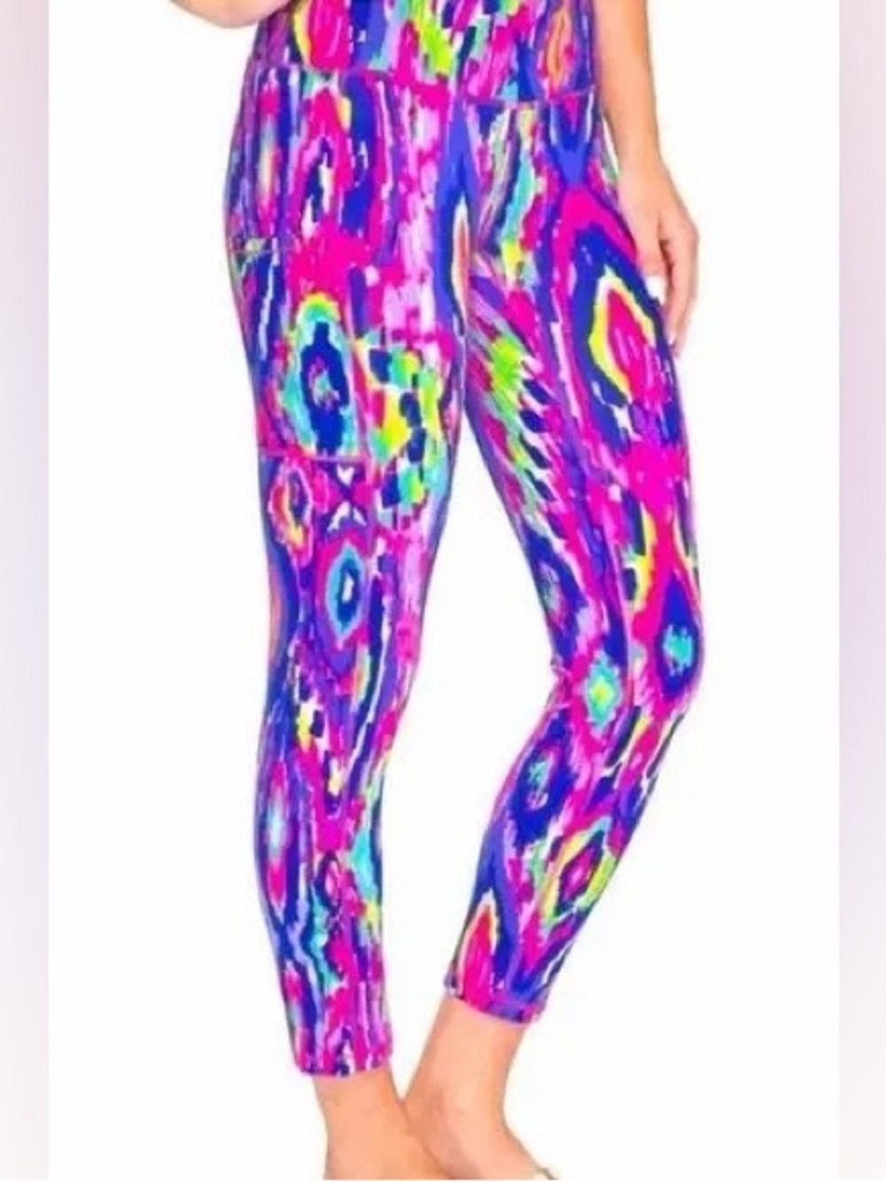 Lilly Pulitzer Vibrant Multicolor Printed Women's Leggings
